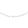 Men's Necklace, Silver Chain, 51cm Length, Model SC301/20