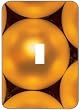 Light Switchplate Cover - Single Toggle - Metal-Designer Switch Plate: Kids/Fun/Play - (SCSKI-007)