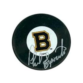 Phil Esposito Autographed Boston Bruins Hockey Puck