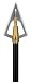 Trophy Ridge Fred Bear Razo Rocket Broadhead, 145 Grain, 3 Pack, Right Handed