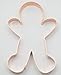 The Fussy Pup Gingerbread Man Cookie Cutter 5.5 Inch Handcrafted in USA by The Fussy Pup
