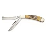 Bear & Son India Stag Bone Trapper Knife