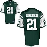 LaDainian Tomlinson Jersey: Reebok Green Replica #21 New York Jets Jersey SZ L(50)