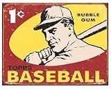 Desperate Enterprises 1959 Topps Baseball Collectible Metal Sign, Model# 1404