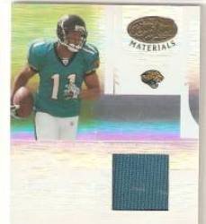 2004 Leaf Certified Materials #220 Reggie Williams JSY RC - Jacksonville Jaguars (RC - Rookie Card - Piece of Authentic Game-Worn Jersey - Serial #d to 1250) (Football Cards)