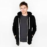 American Apparel - Flex Fleece Zip Hoody, Black, S