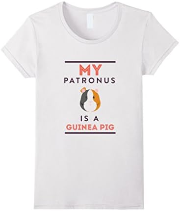 Women's My Patronus Is A Guinea Pig Funny Cool Gift Ideas Tshirt Small White
