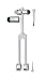 5 in 1 - Neurological PINWHEEL, PERCUSSION HAMMER, TUNING FORK Combo