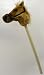 "Dusty" Hobby Horse with Sound - Tan