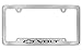 Chevrolet Volt License Plate Frame (4 Hole/Brass, Chrome/Bottom)