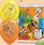 Looney Tunes 12 inch Latex Balloons - Package of 6