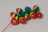 Walter Toys - Wooden Caterpillar Trolly