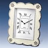 SCALLOPED CLOCK STONES EPOXY by Godinger