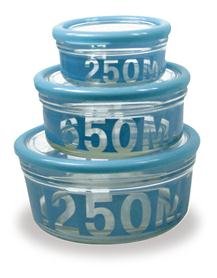 Imagen principal de SET 3 UNID BOULK CRISTAL TAPA