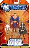  : Justice League Unlimited Action Figure 3-Pack Galatea, Superman and Huntress PACKAGING NOT MINT