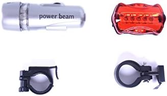 Multi Functional LED Flashlight with Mount Holder for Bike Cycling Outdoor Flashlight Focusing with 5 LED Muti Funtion Caution Light for Bike Cycling Climbing Camping and Outdoor Activity