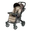 Peg Perego Uno Convertible Carriage to Stroller System in Moka