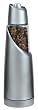 Trudeau Graviti Battery-Operated Pepper Mill, Matte Silver