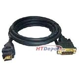 15ft DVI to HDMI Cable -High quality, gold plated. HDMI 1.3