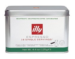 Individually Wrapped illy E.S.E. Servings Decaf (pods), Medium Roast, 18 - 0.24oz Single... by Decaf Espresso Roast