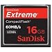 SanDisk 16GB 60MB/s Extreme Compact Flash Card SDCFX-016G-A61   (US Retail Package)