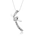 Dancing with Joy Necklace, Sterling Silver
