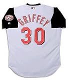 Ken Griffey Jr. Autographed Cincinnati Reds Away Jersey from Upper Deck