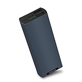 iMuto 超コンパクト5000mAh モバイルバッテリー アルミボデイー 2USB出力ポート急速充電 iPhone 6s / 6s Plus / 6 / 6 Plus / 5s / 5c / 5 / iPad / Android / Xperia / Galaxy Note 4 5 3 S6 Edge S6 S5 S4/ 各種スマホ / タブレット/ ゲーム機 / Wi-Fiルータ等対応 カラー：グレー