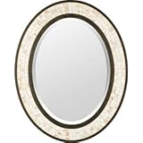 Quoizel Monterey Mosaic 30" High Oval Wall Mirror