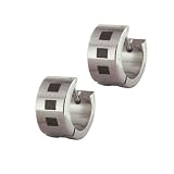 Stainless Steel Squares Earrings