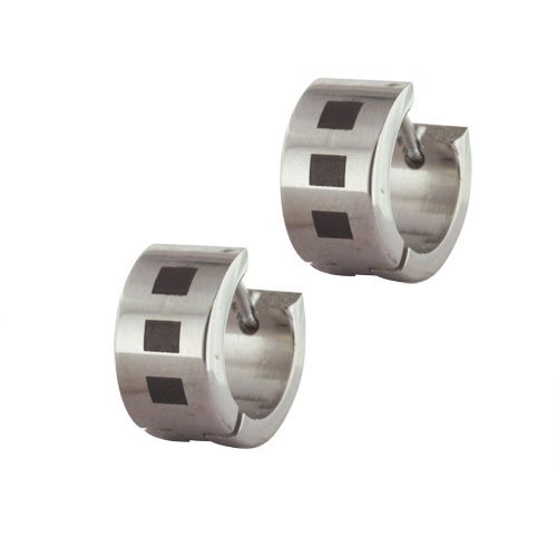 Stainless Steel Squares Earrings