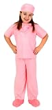 Girls Pink Jr. Doctor Costume Scrubs - Child Size 8-10