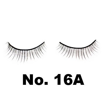 Model 21 False Eyelashes No. 16A, 10 Pairs