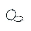Pilates Medium Tension Resistance Ring - Double Gripped for Muscle Balance