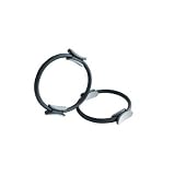Pilates Medium Tension Resistance Ring - Double Gripped for Muscle Balance