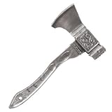 Axes & Picks: 9" Decorative Silver Aluminum Axe