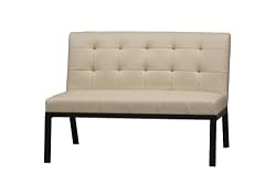 Trento Slipper Love Seat Ivory