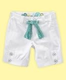Guess - GUESS? Little Girl Big-Button Bubble Shorts