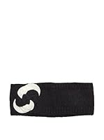 Alice Hannah Cinta New Knitted Flower Trim (Negro)