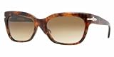 Persol Women's 2963 Tortoise Frame/Brown Gradient Lens Plastic Sunglasses