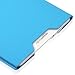 OCTOVO Faux Leather Kindle Sleeve Case for Kindle (Fits 9.7 Display, Latest Generation Kindle DX) - Light Blue (Smooth finish)