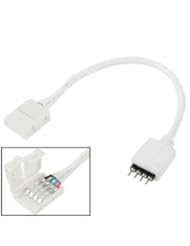 Lighting: Triangle Bulbs (Pack Of 3) LED strip light connector one end 4pin male connector, other end new type 10mm RGB connector, - Triangle Bulbs