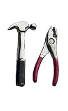 Review Teddy Delivery  / Let a Teddy Messenger Deliver Your thoughts Holding These Miniature Metal Tools (Approx 3cm) - Teddy Delivery / Dolls House Accessory