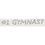 Iron On Hot Fix #1 GYMNAST Word