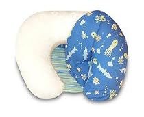 Boppy 2-Sided Cotton-Blend Slipcover - Ocean Friends