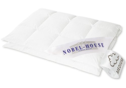 Daunendecke NOBEL HOUSE medium, 6x6 Karos, 200x200 cm, 1050 gr.