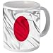 Rikki Knight Japan Flag Photo Quality 11 oz Ceramic Coffee Mug cup