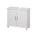 Waschbeckenunterschrank �R�gen� in wei� Waschbeckenunterschrank, 67 cm breit