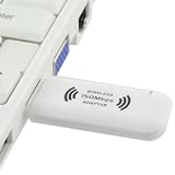 GWF-3E33 USB 802.11N 150M WIRELESS LAN Adapter(RT3070 Chipset) Grey White/For PC/Laptop/Notebook/Computer Hot-Spot Internet Connection - Pocket Size For Travel or Home Use
