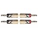 Ixos 204 Gold Plated Dual Entry Clamping Banana Plug-2 Pairs